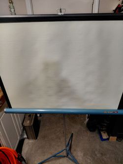 Vintage Da-Lite projector screen