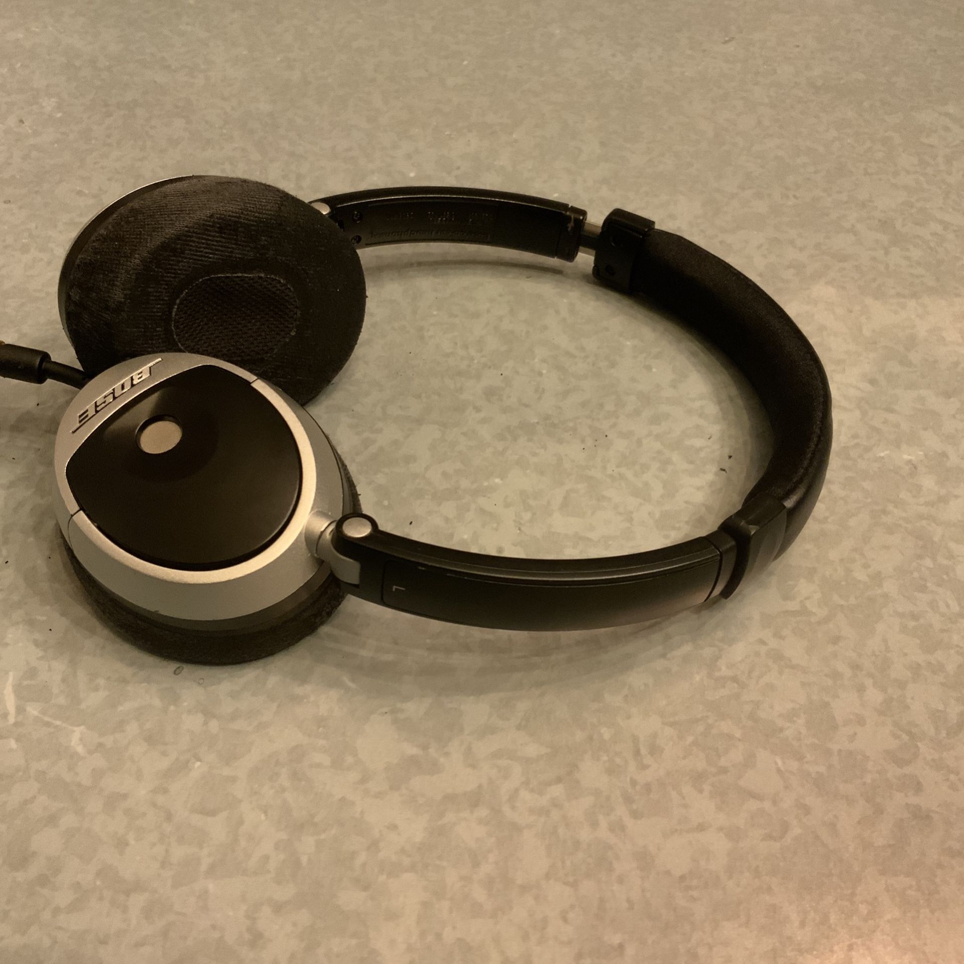 Bose OE Headphones / Black And Grey