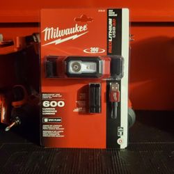 Please. Read Description. Firm. Milwaukee  600  Lumens Head Lamp. 55$. Only 1 Left 