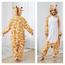 NEW!  Snuggle Me Giraffe Adult Onesie Costume (L)