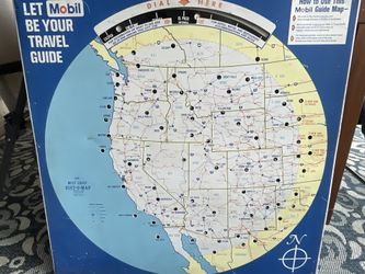 Collectible Mobil Oil “Travel” Estimator 