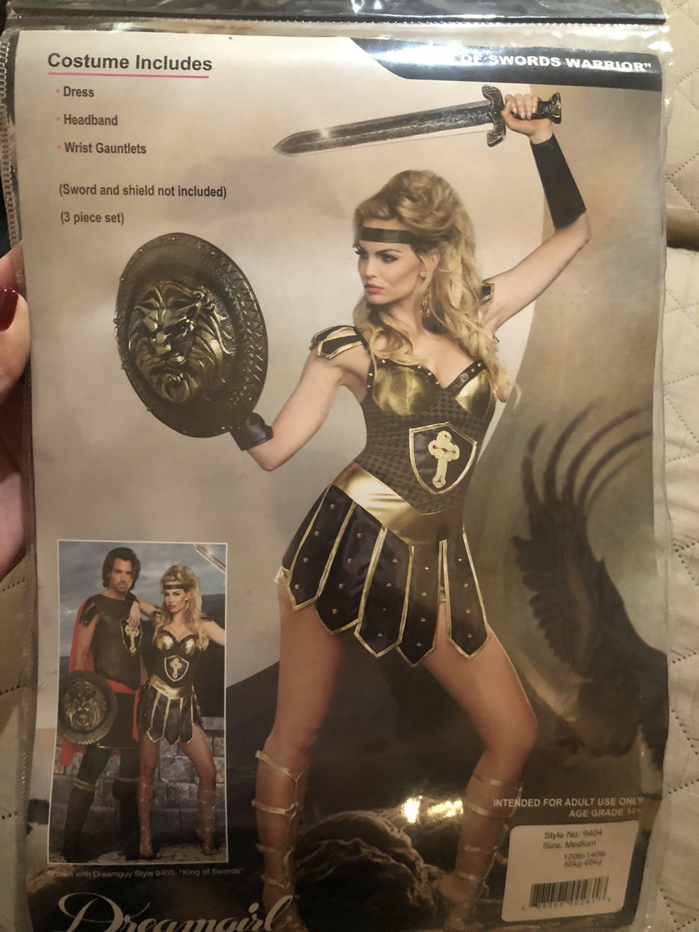 Halloween Costume “Queen Of Swords Worrior”