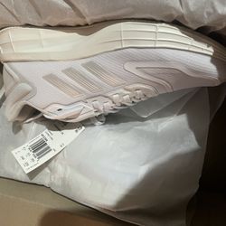 Adidas Women White And Gray Super Comfortable Sneakers Size 7