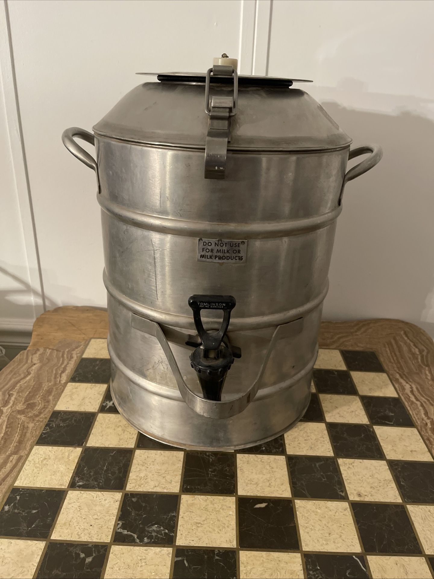 Vintage Military Beverage Dispenser