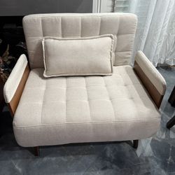 Kikumi Upholstered Sofa Chair, Reclining Sofa