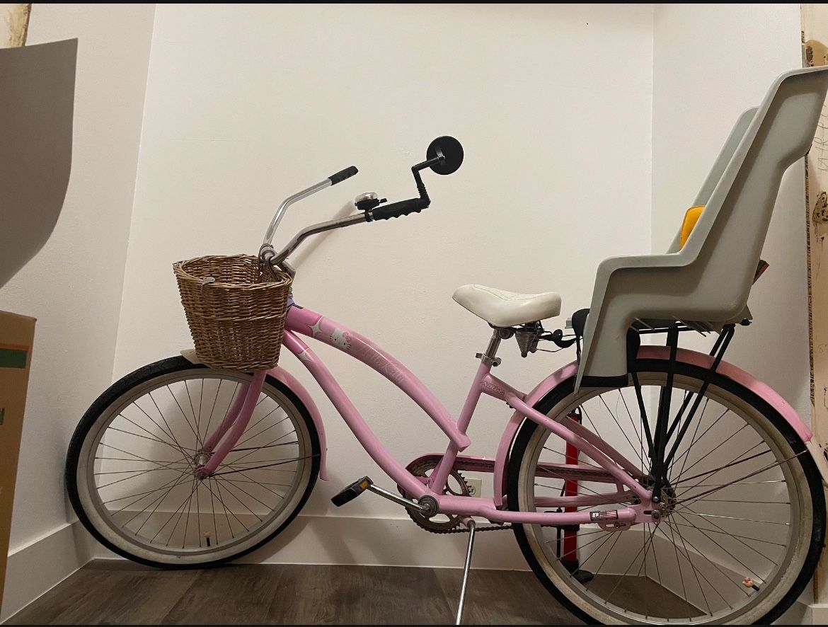 Hello kitty Mom Child Seat Included