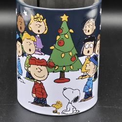 Peanuts "A Charlie Brown Christmas" Metal Insulated Can Bottle Holder