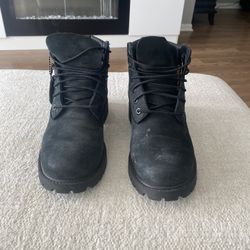 Timberland 6-Inch Premium "Black Nubuck"     