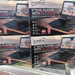 9" Screen Tv / DVD Combo With USB SD Card.  Remote And Antenna Inc.  NEW SEALED 