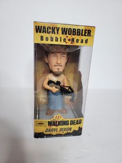 Funko Wacky Wobber Daryl Dixon Walking Dead Bobble head  2012 New in Box