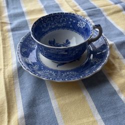 Copeland Spode antique Camilla cup and saucer