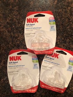 Nuk soft spout transitional Nipple’s