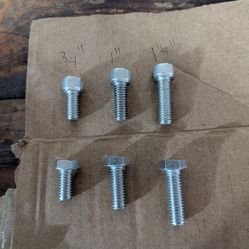 Stainless steel bolts
