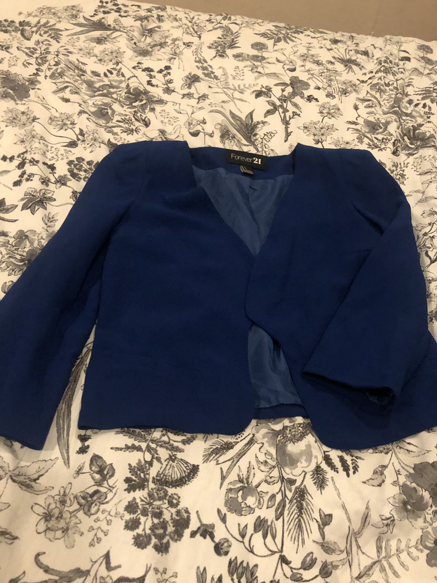 Blue blazer