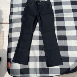 Simply Vera Wang Boot Cut Black Jeans, Size 10