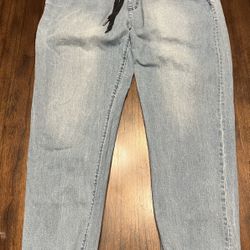 Drawstring Jeans 