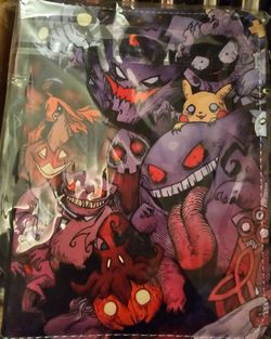 Pokémon Gengar binder