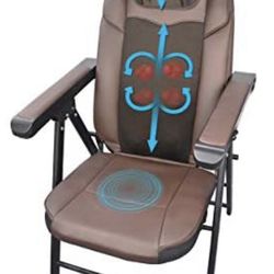 Lifesmart Calla Casa Series Portable Large Folding Massage Chair with Heat and Rolling Massage with remote