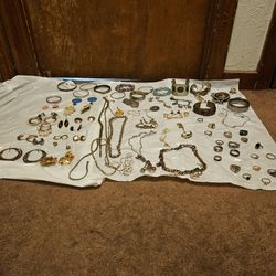 Bracelets, Necklaces, Earrings  And Rings 