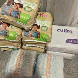 Brand New Diapers & Training Pants Bundle 10 Packs 