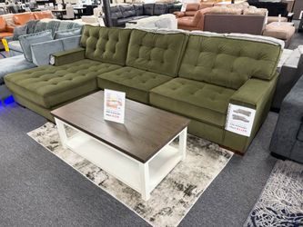 Sectional with chaise delivery Available