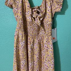 Yellow Medium Dress 