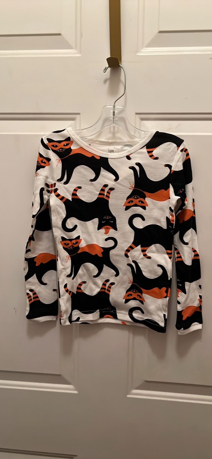 Halloween Long Sleeve Shirt With Cat’s