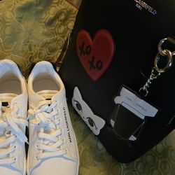 KARL   LAGERFELD    Back Pack Bag And  Shoes authentic