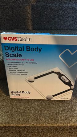 Digital body scale