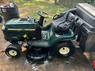 Craftsman Lt 1000 Riding Lawnmower 