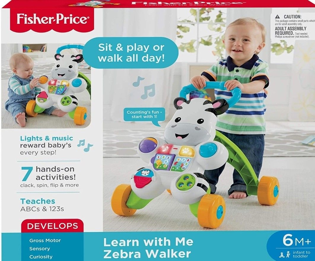Fisher-Price Learn with Me Zebra Walker