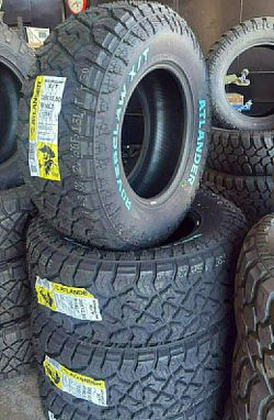 LT 35 1250 18 New Set Of all Terrain Tires