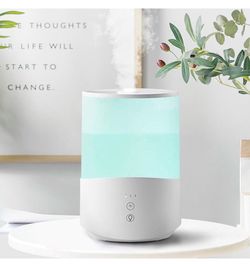 2.5L Humidifiers For Bedroom Large Room Home,36dB Quiet Cool Mist Air Humidifier