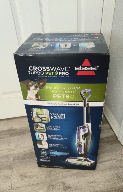 *NEW* Bissell Crosswave All-in-One Multi-Surface Floor and Carpet Cleaner Vacuum