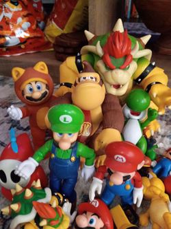 Donkey Kong Mario brother action figures