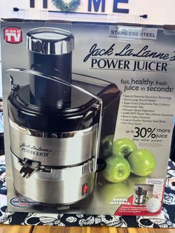 Jack LaLanne Stainless Steel Power Juicer