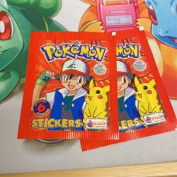1999 Pokémon Stickers Merlin Topps Vintage 