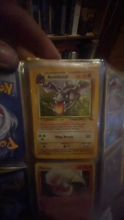 Aerodactyl fossil Set 1999 Excellent Condition