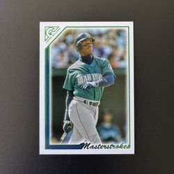 2022 Topps Gallery Masterstrokes Green /250 Ken Griffey Jr #MS-7 HOF