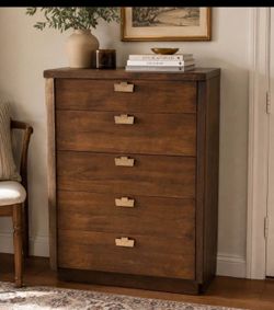MCM Solid Wood Chest of Drawers / Dresser