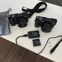 📸 4K Digital Camera Bundle – Vlogging + Content Creator Ready!