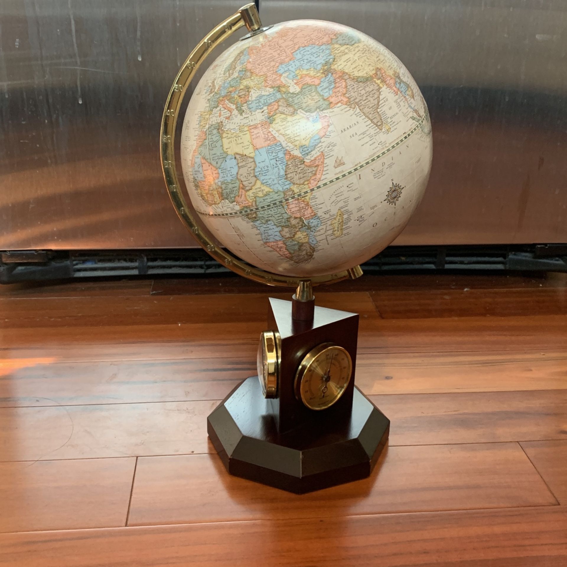 World Globe with 3 Dials