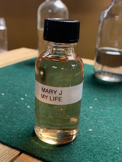 Mary J MY LIFE body oil fragrance