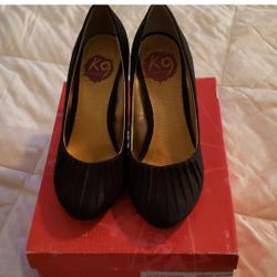 K9 Size 8 Black Dress Pumps