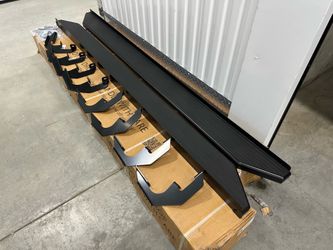 19-26 Chevy Silverado & GMC Sierra Crew Cab Black 6" Side Step Running Boards/ Estribos