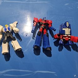 McDonald's Transformers Autobots Happy Meal Toy Lot Of Three 