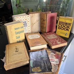 10 Vintage  Cookbooks  2 Cooking Magic Boston Cooking School Fannie Farmer And More 