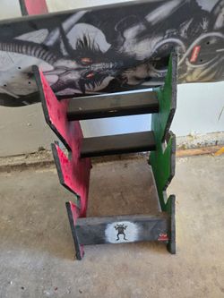 Skateboard rack