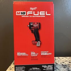 Milwaukee M18 Fuel 3/8” Compact Impact Wrench