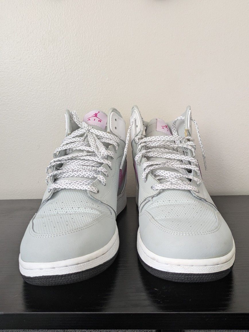Nike Kids Air Jordan AJ Retro HIGH (GS) Sneakers Grey Mist